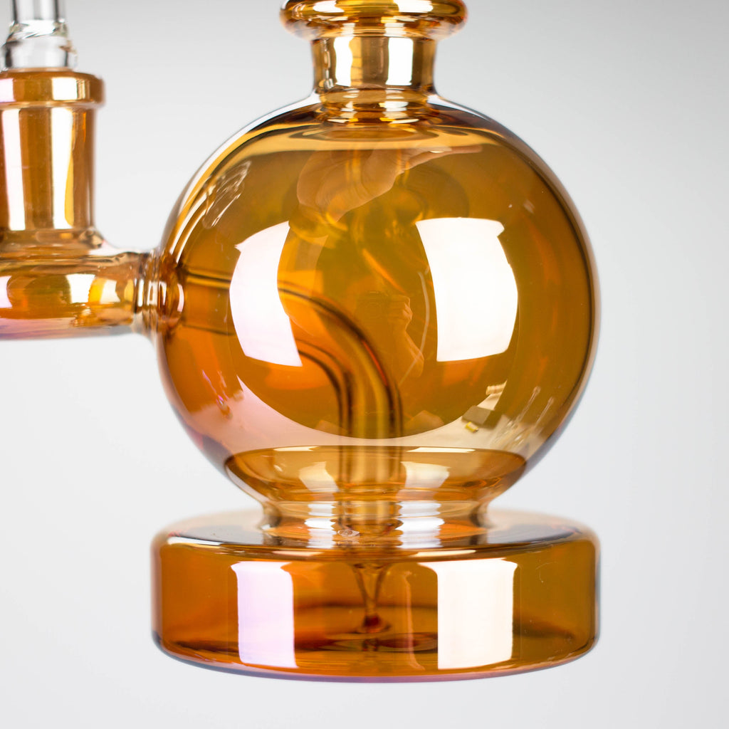 Z7" Solid Color Electroplate Rig with Banger and Bowl