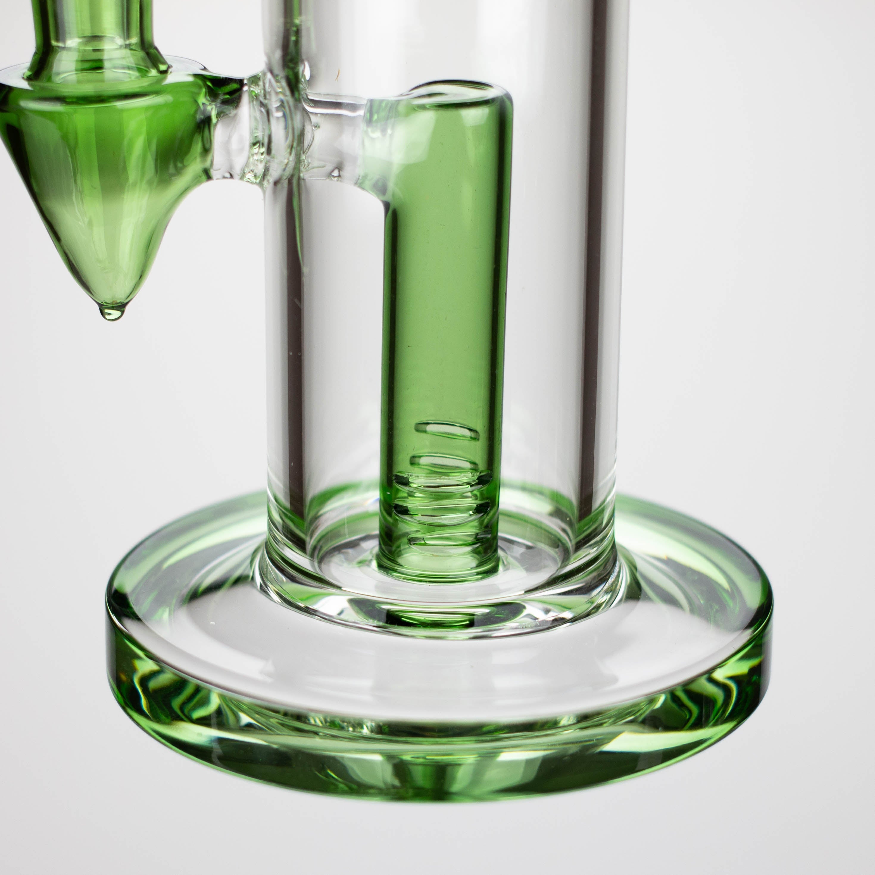 Z12" Color Accented Glass Rig With Banger and Bowl