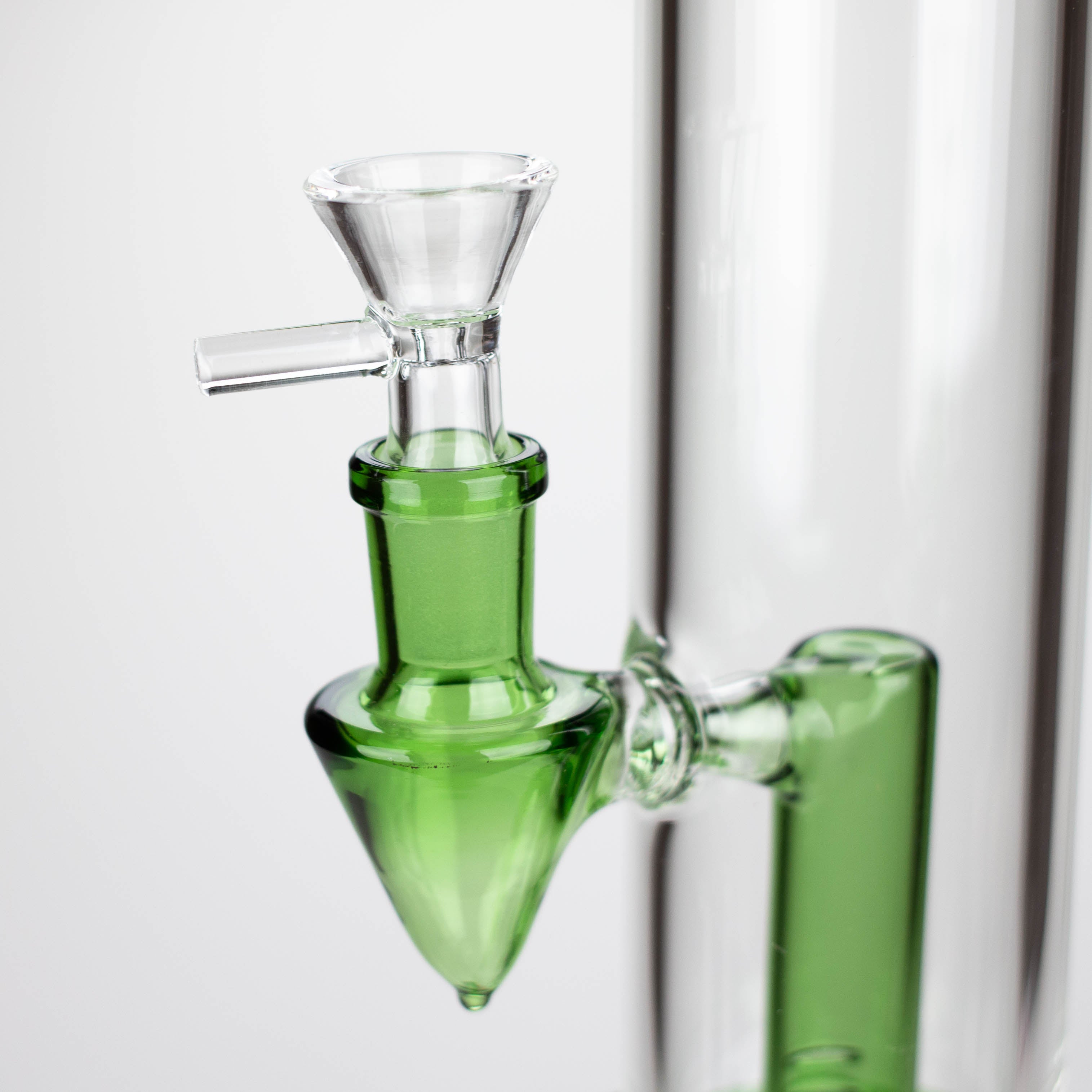 Z12" Color Accented Glass Rig With Banger and Bowl