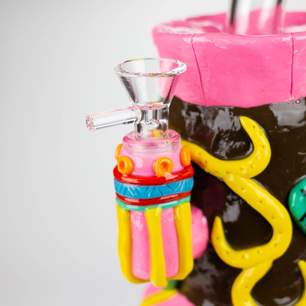 9" Resin 3D Face Mask Rig-Assorted color