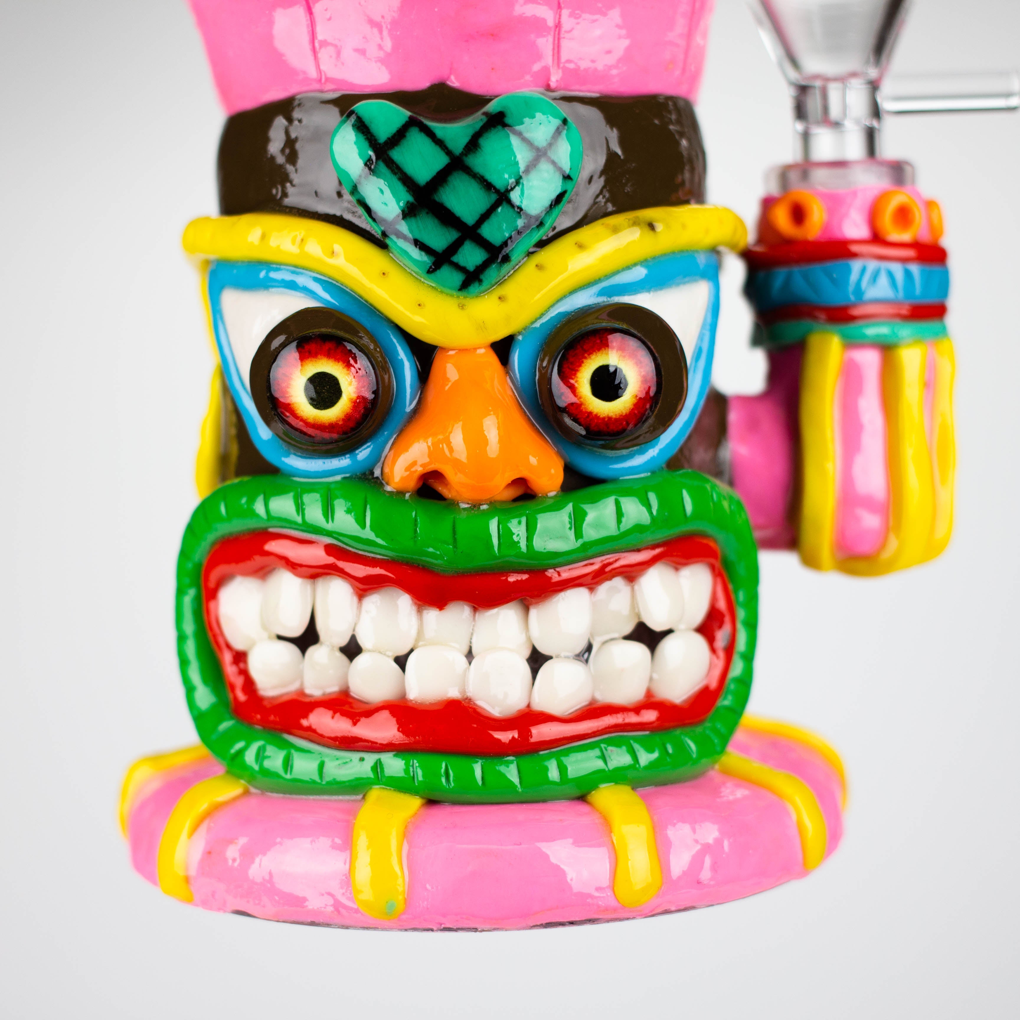 9" Resin 3D Face Mask Rig-Assorted color