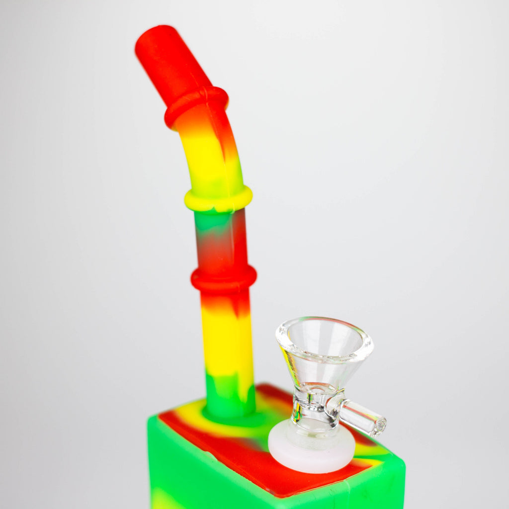 Fortune | 8" Silicone Square Pipe-Assorted [SP1001]