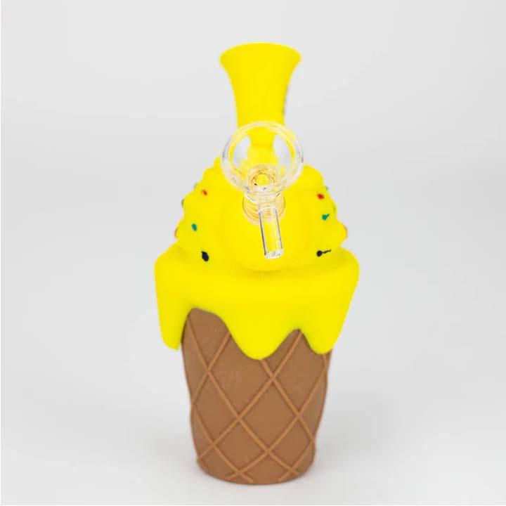 Fortune | 5.5" Silicone Ice Cream Water Pipe-Assorted Color