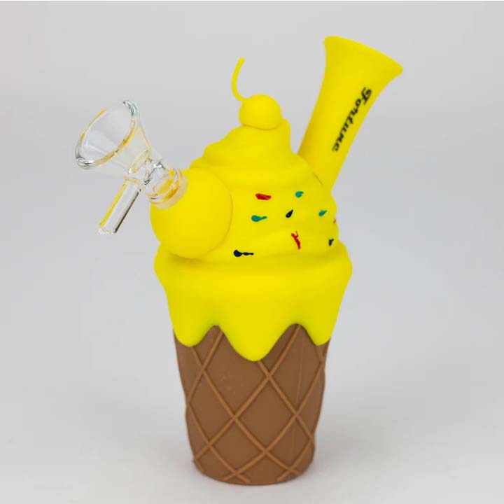 Fortune | 5.5" Silicone Ice Cream Water Pipe-Assorted Color