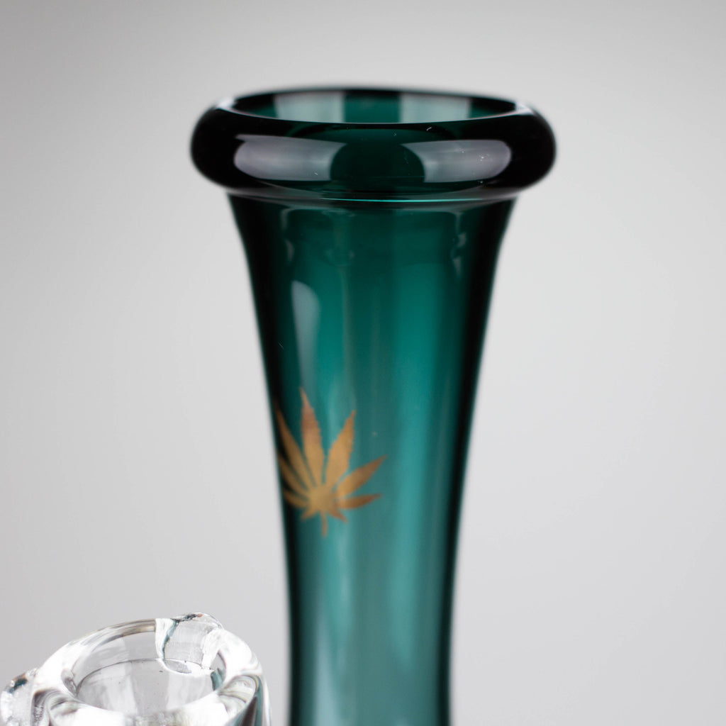 10" Color tube glass bong with eye