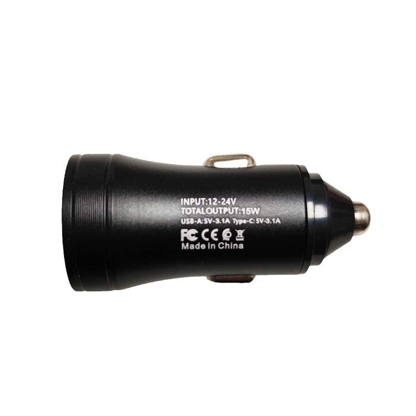 Car Charger for USB & Type-C