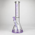 Castle Glassworks | 14" Color Logo Beaker Bong [C-005]