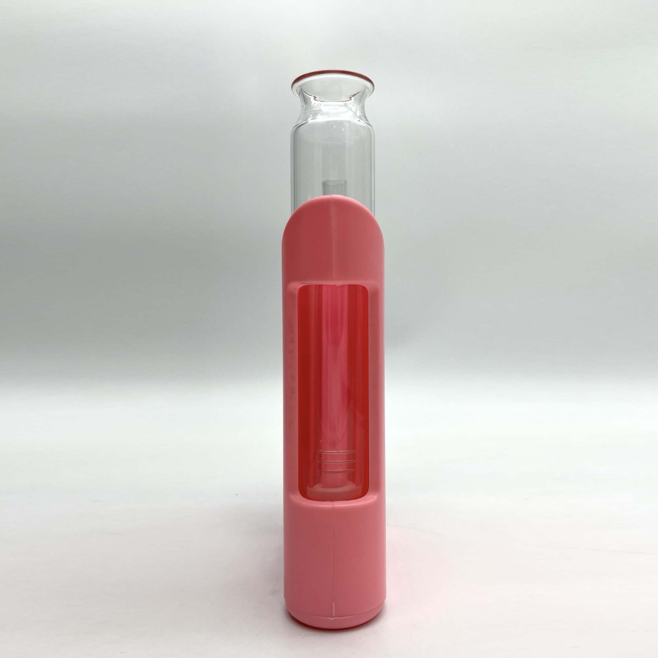 Colourful Glass Electric Blowing Bong with Bowl for Dry Herb