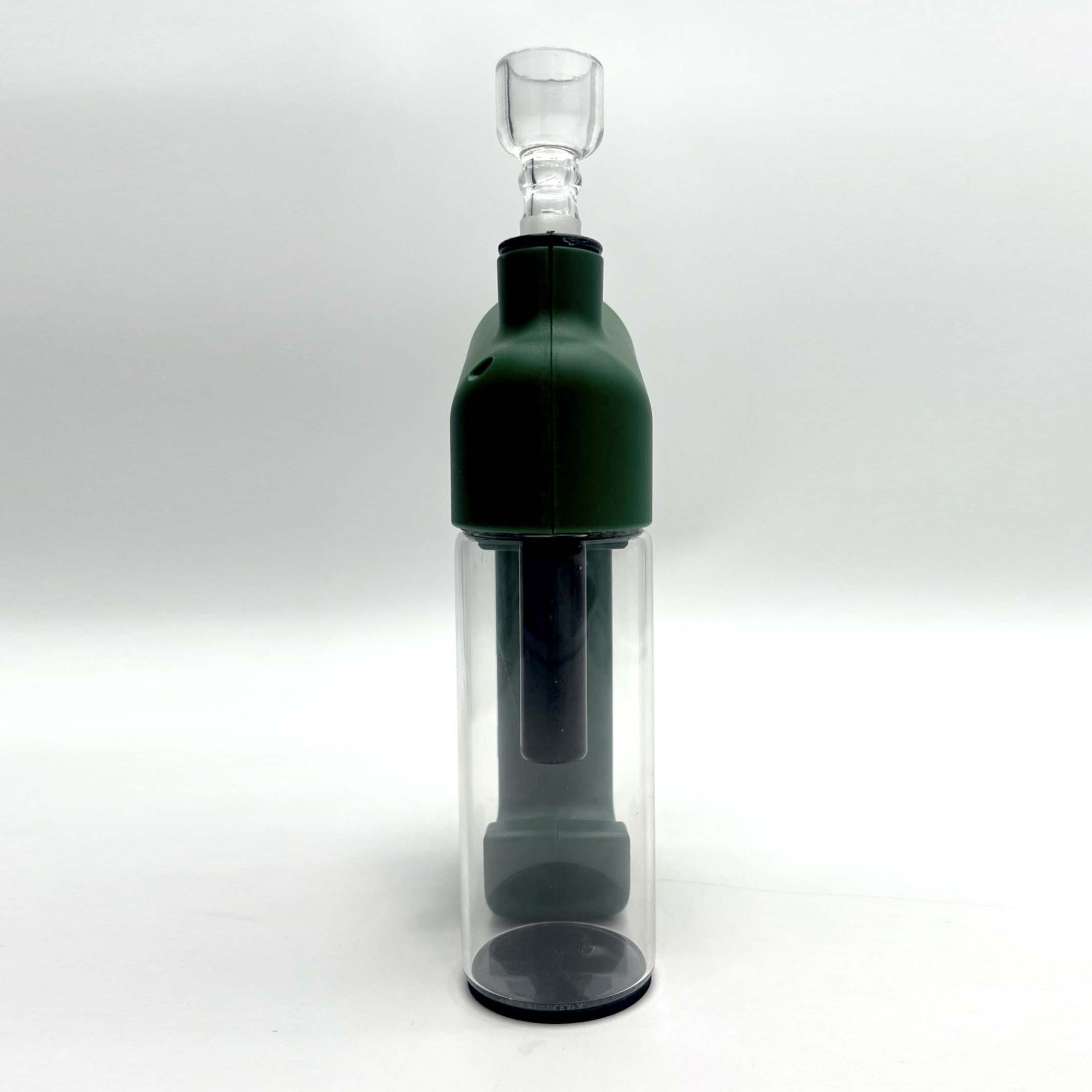 Mini Colourful Glass Electric Blowing Bong with Bowl for Dry Herb