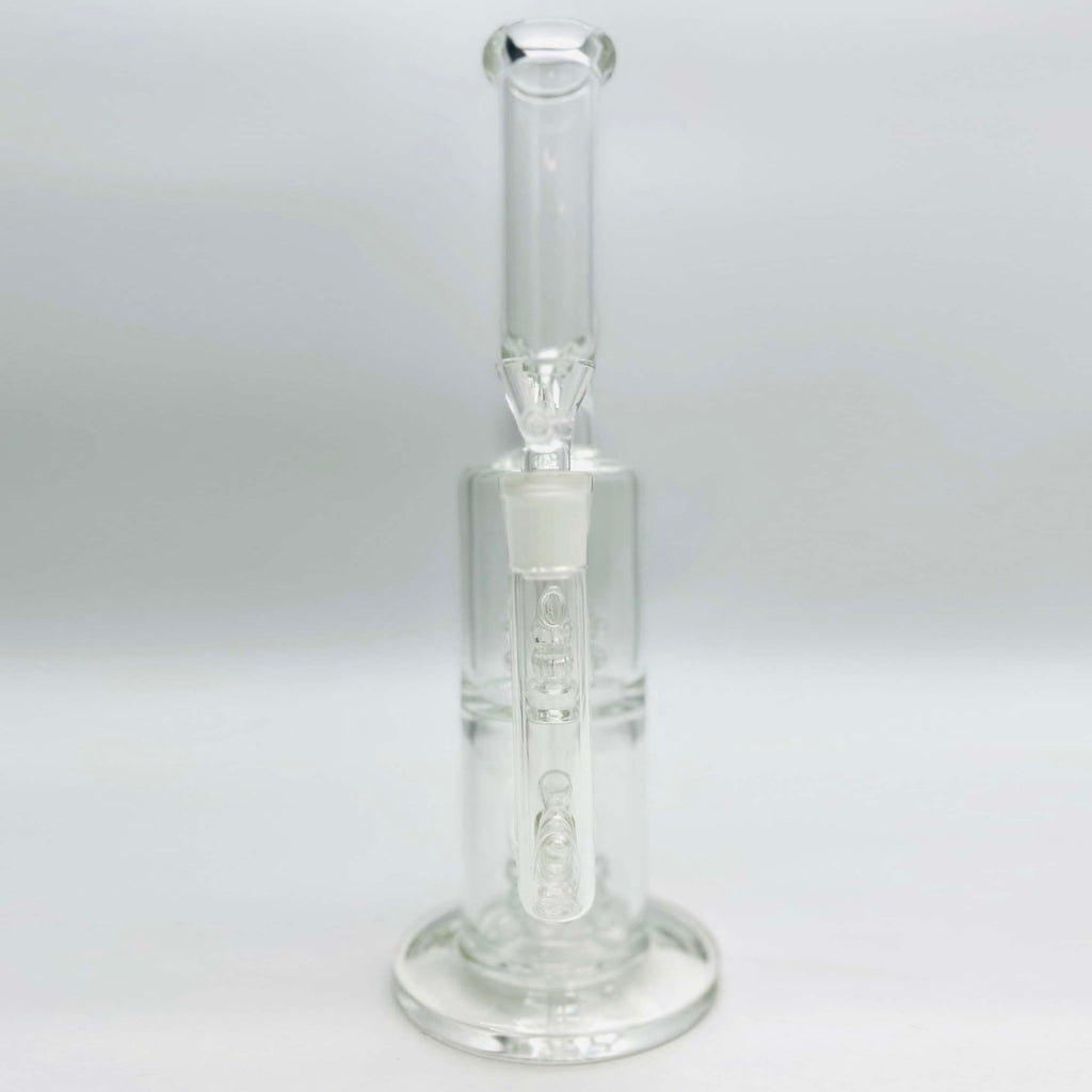 11.5" Glass Bong with Shower head Percolator and Diffuser