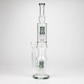 18" Glass water bong with Percolator and Diffuser