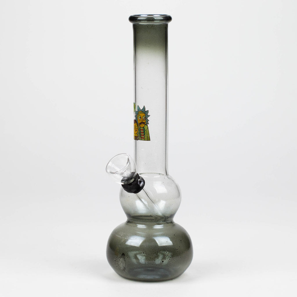 8" paint glass water bong-Assorted