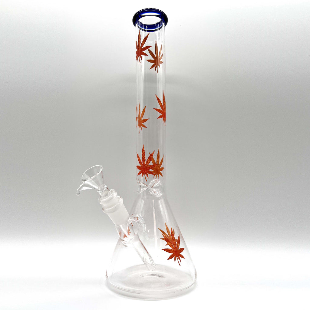 Full Body Weed 14" Water Pipe Bong- Assorted Colors