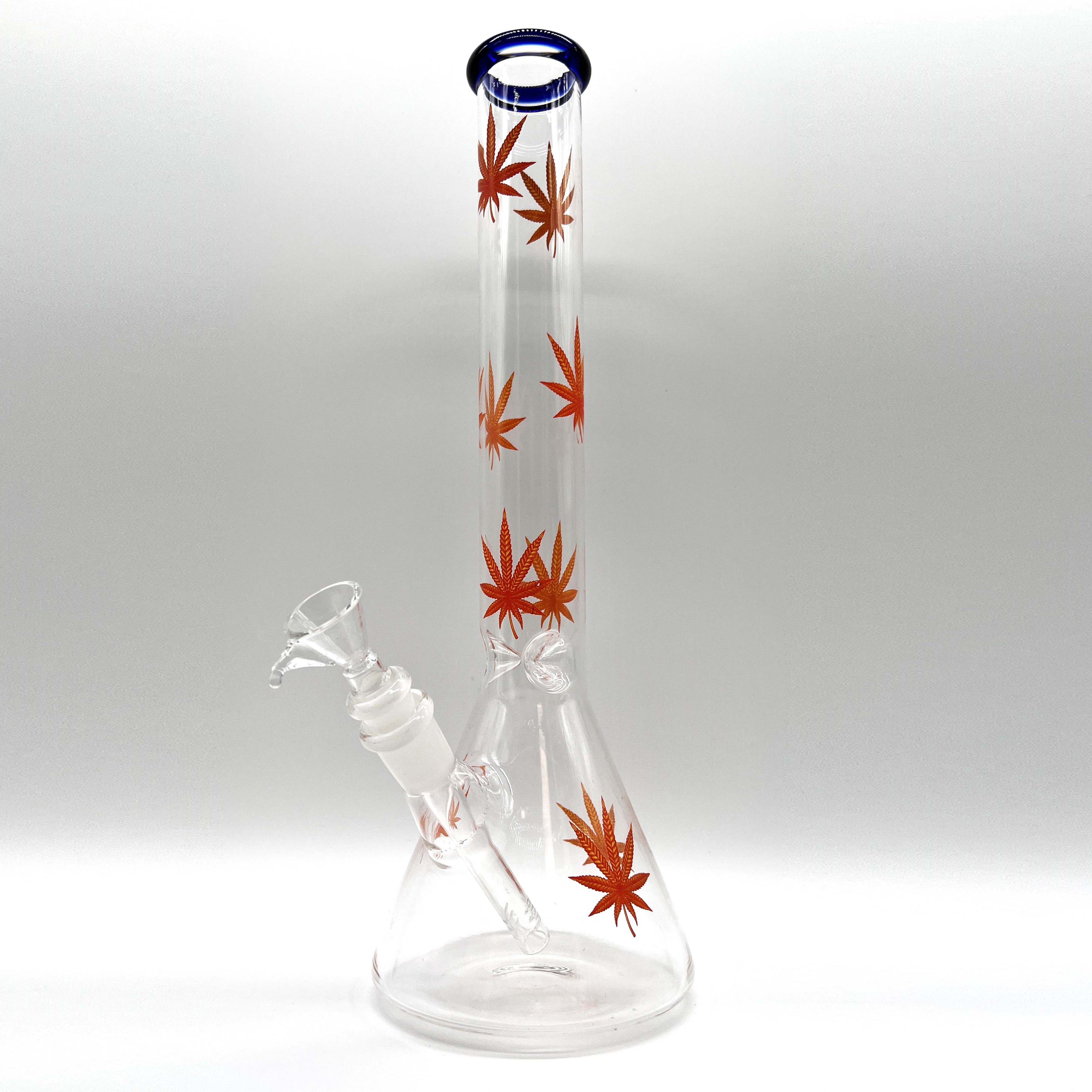 Full Body Weed 14" Water Pipe Bong- Assorted Colors