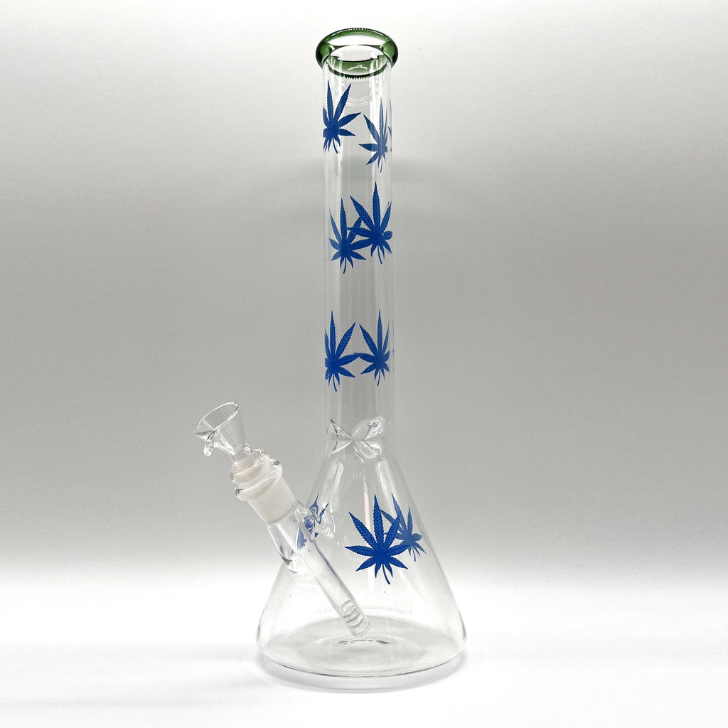 Full Body Weed 14" Water Pipe Bong- Assorted Colors