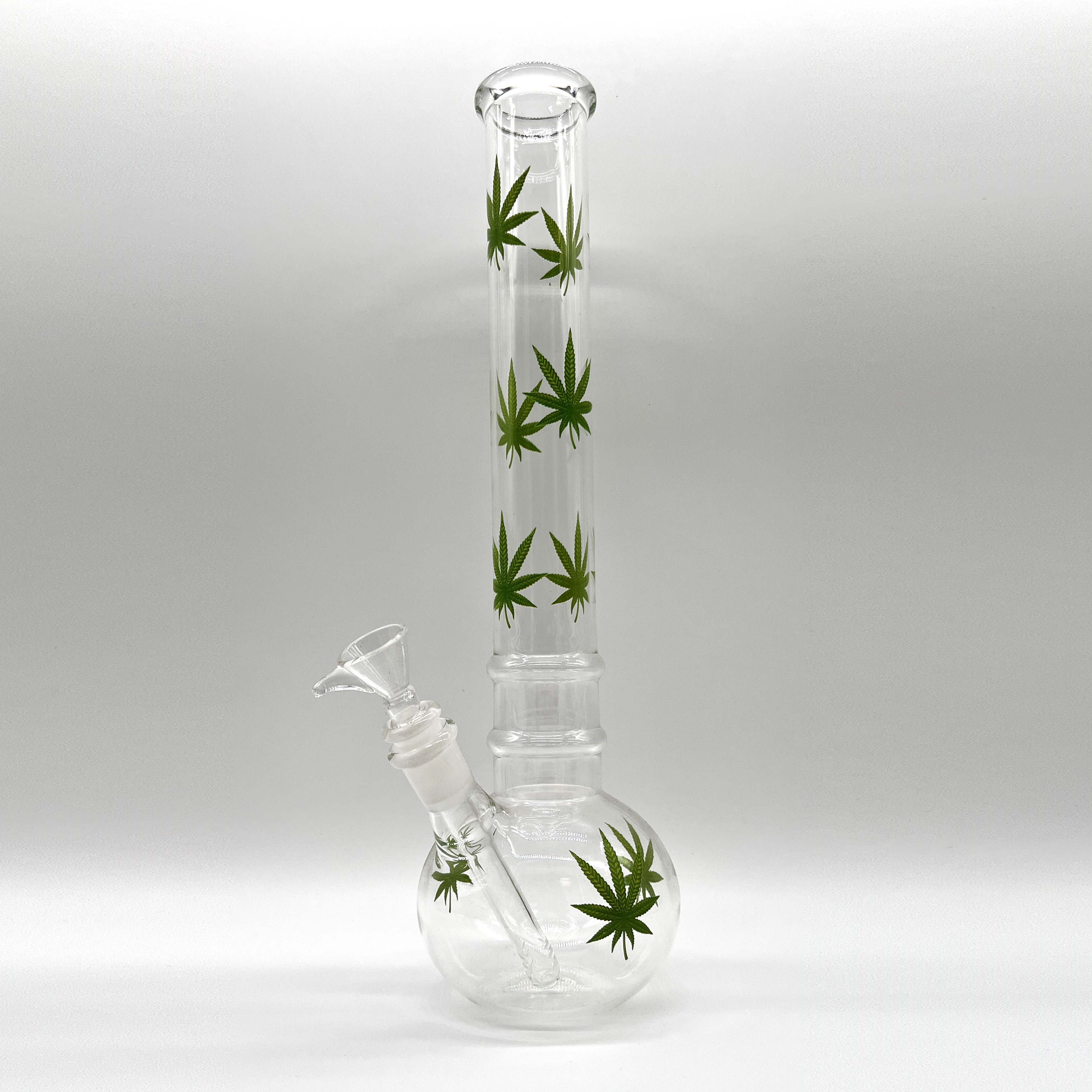 Full Body Weed 14" Water Pipe Bong- Assorted Colors