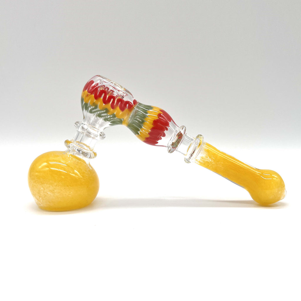 Rasta Bubbler 7" Long - Assorted color