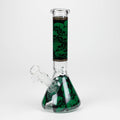 Z10" Glass Bong With The War Design