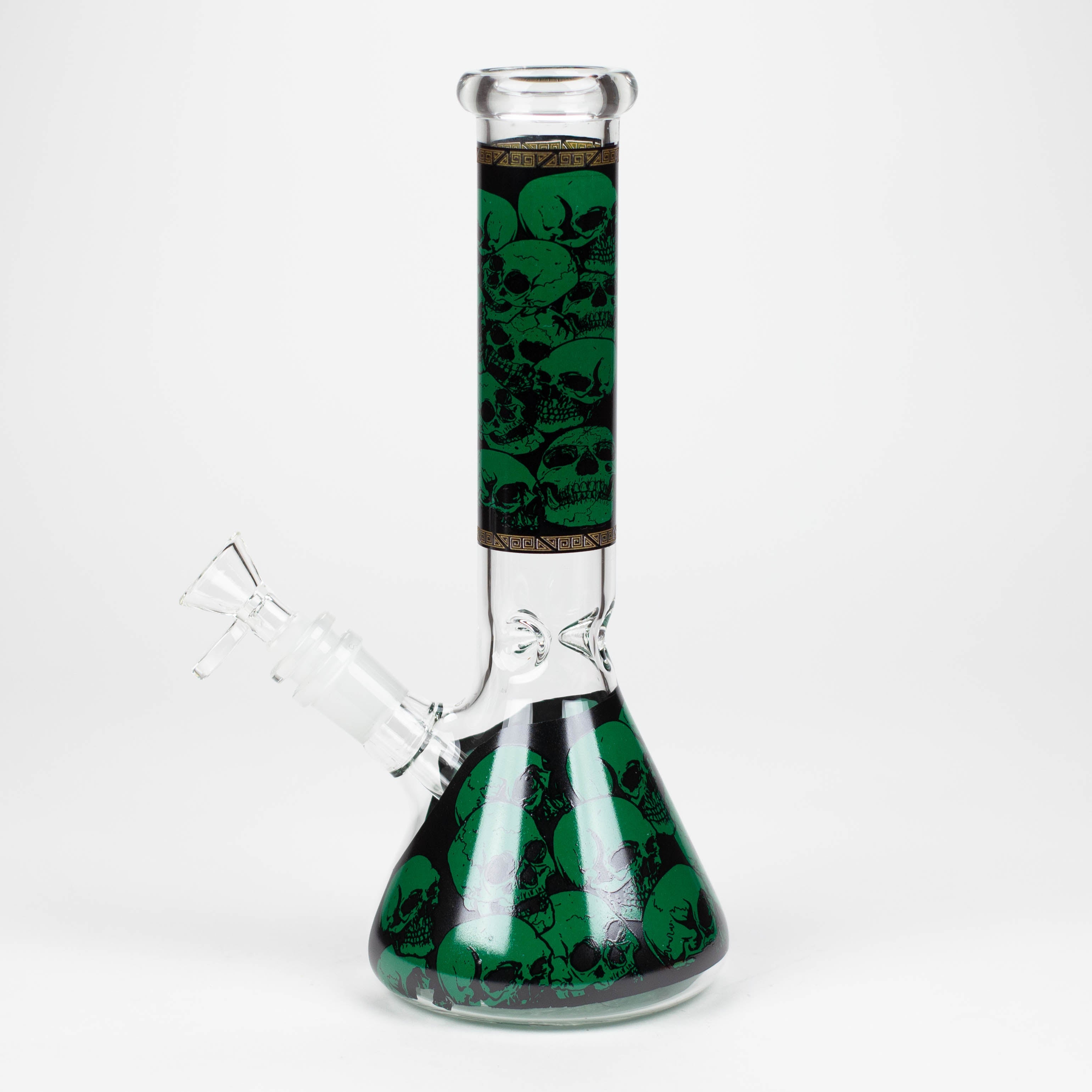 Z10" Glass Bong With The War Design