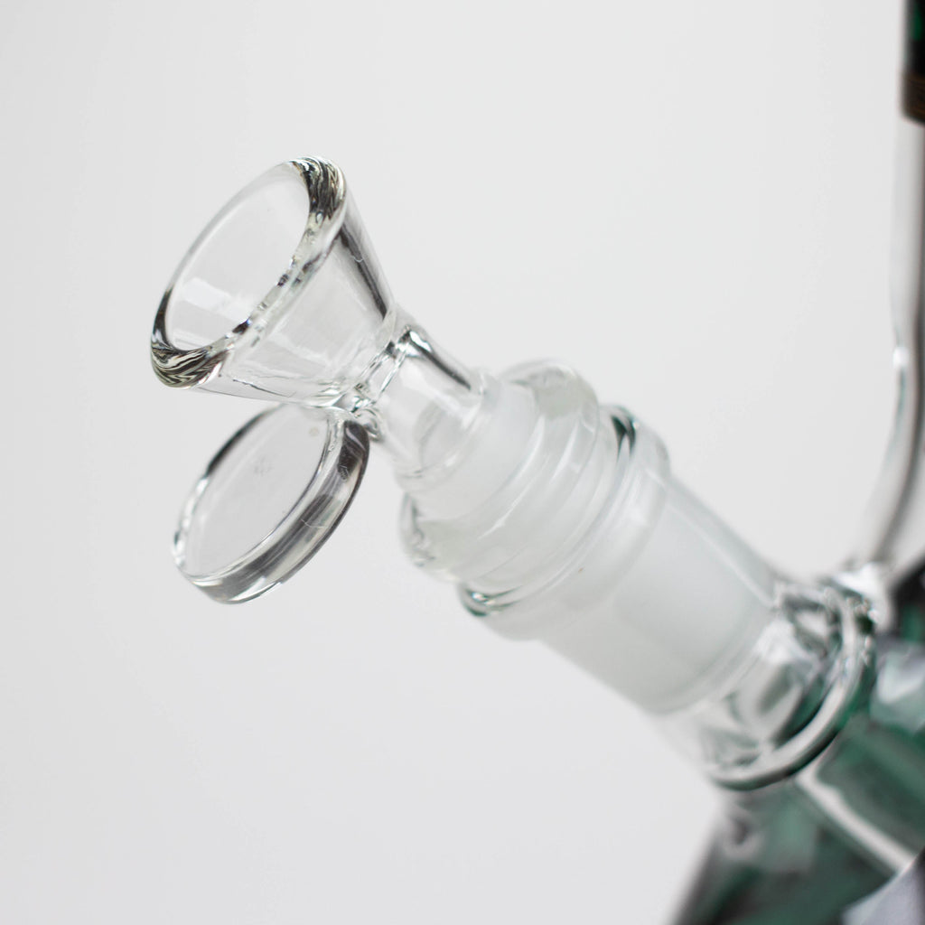 Z10" Glass Bong With The War Design