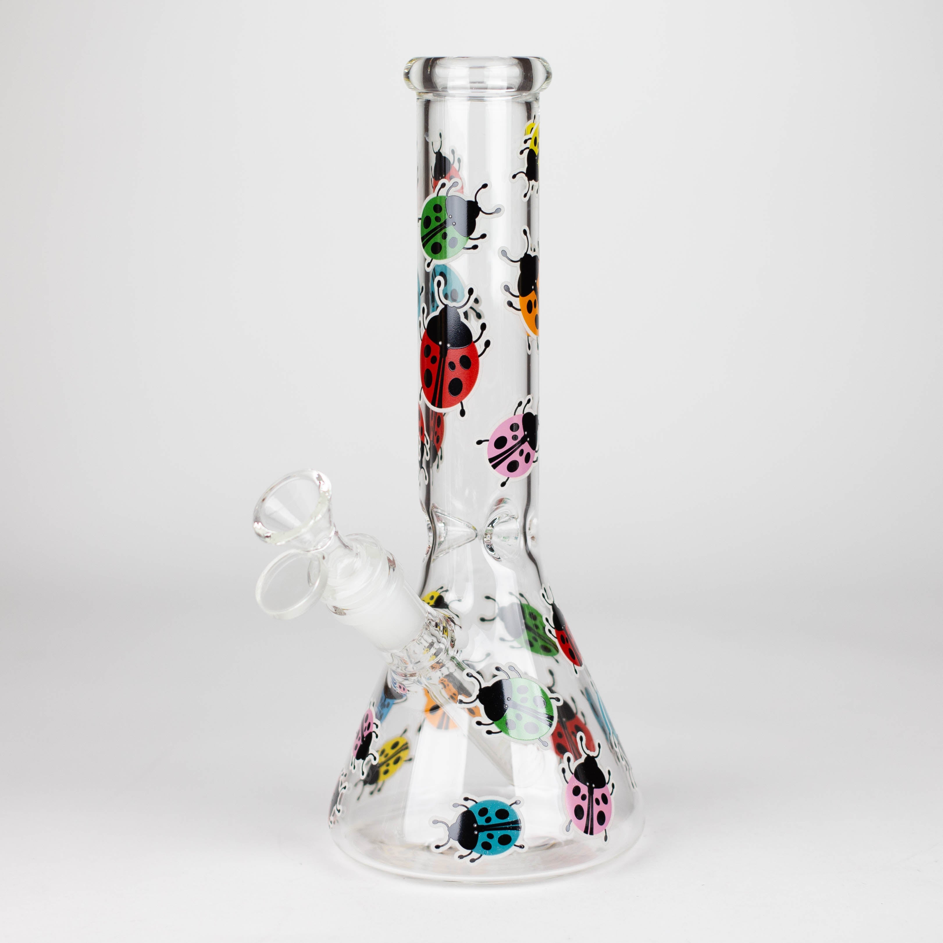 Z10" Glass Bong With The Nature Design