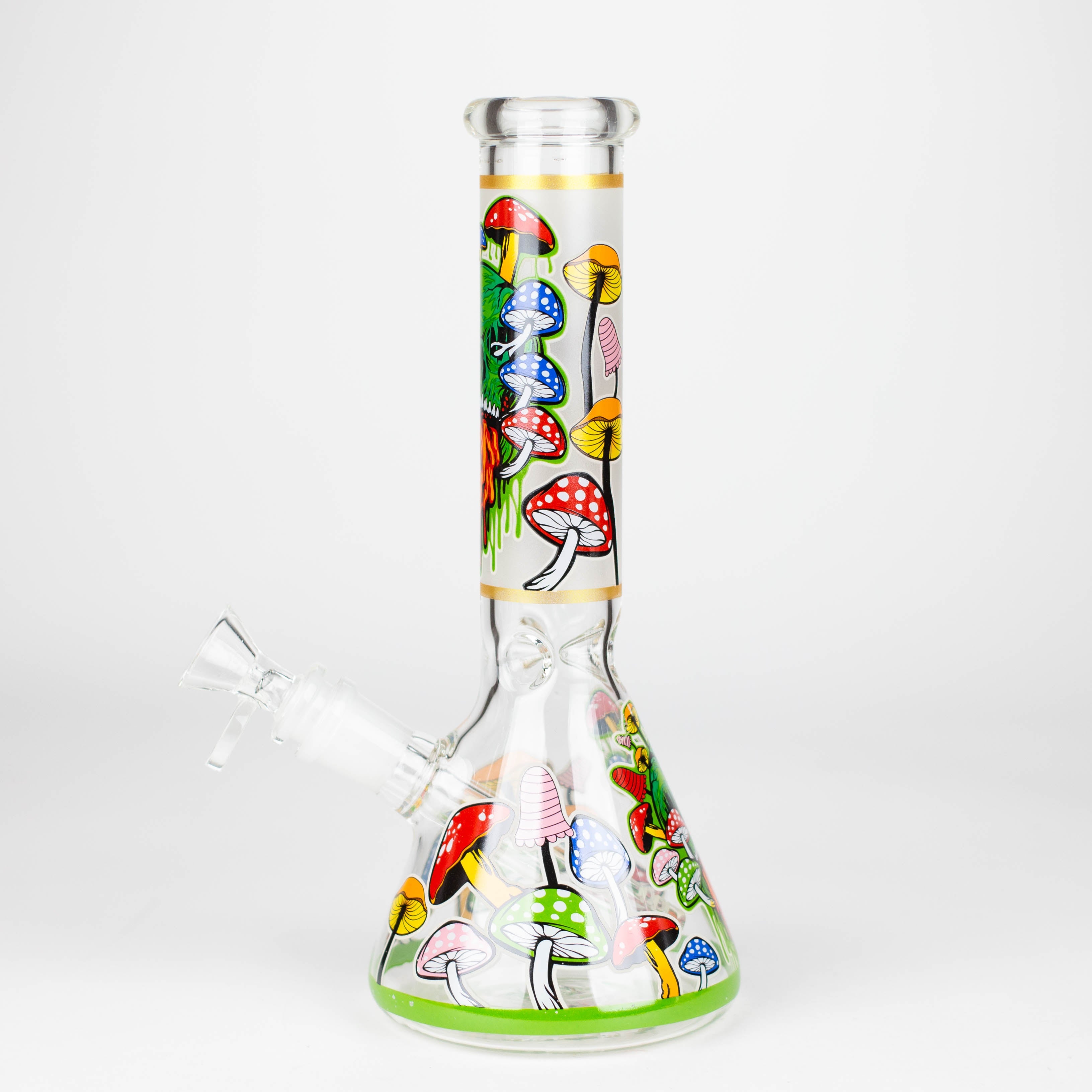Z10" Glass Bong With The Nature Design