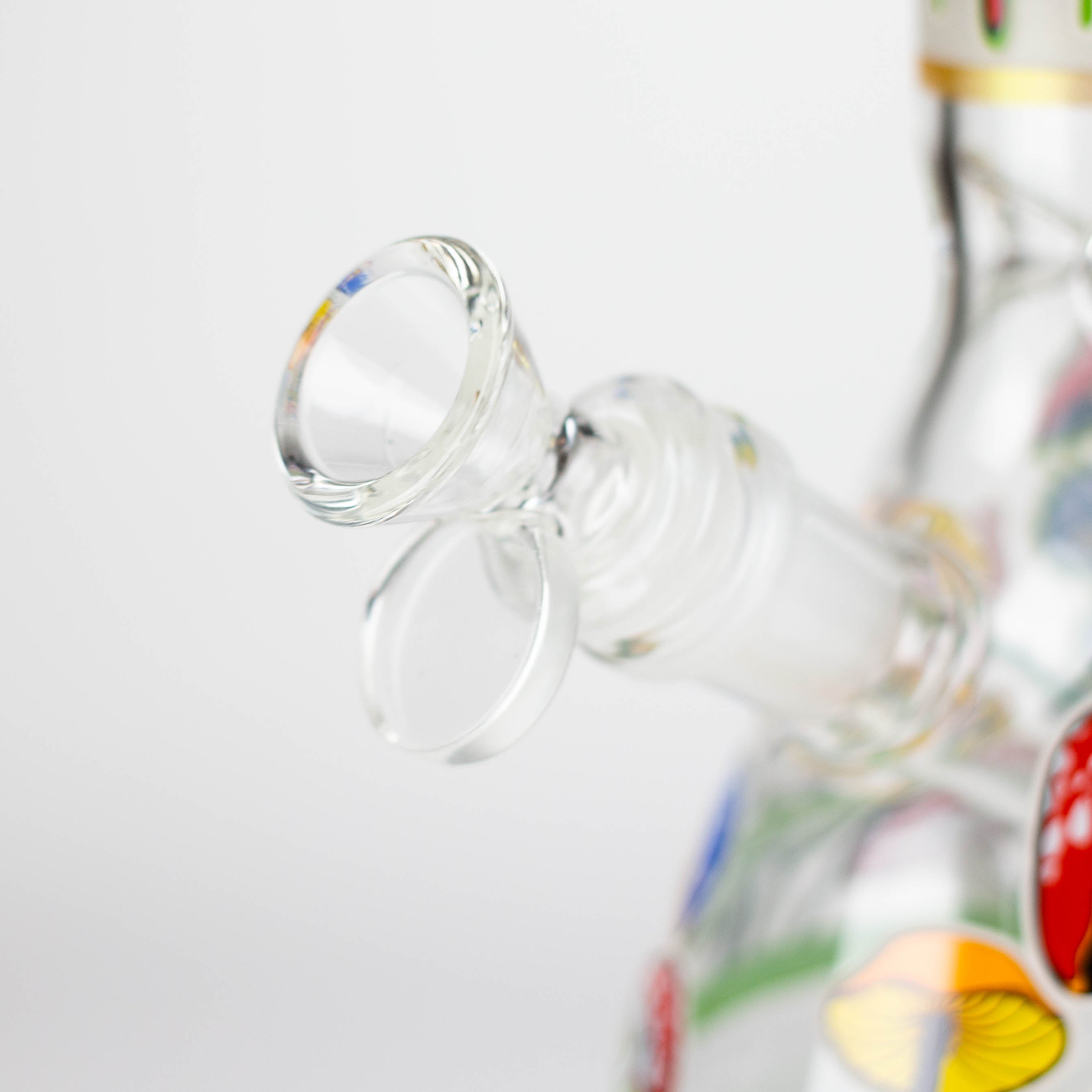 Z10" Glass Bong With The Nature Design