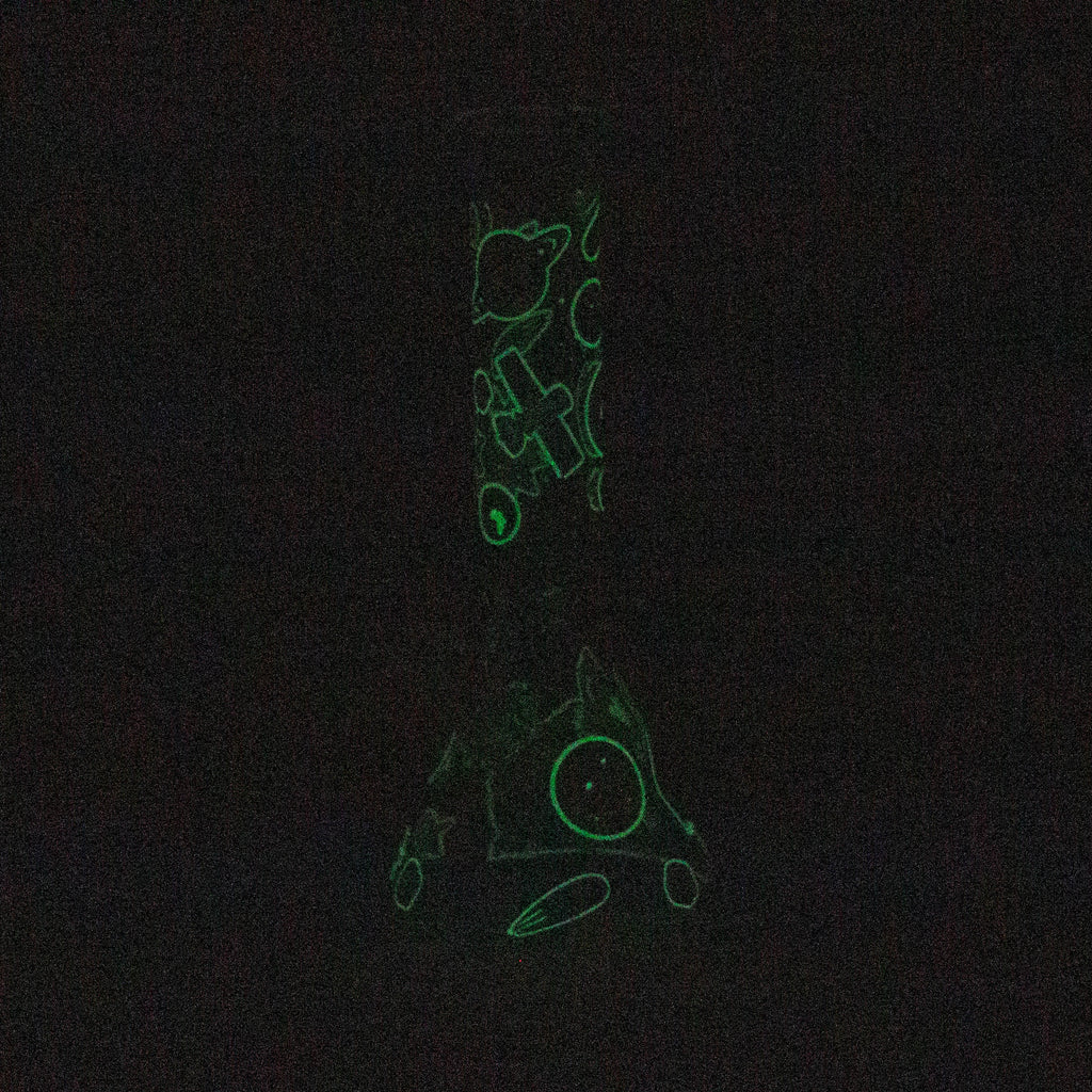 Z10" Glass Bong With The Astronaut Design