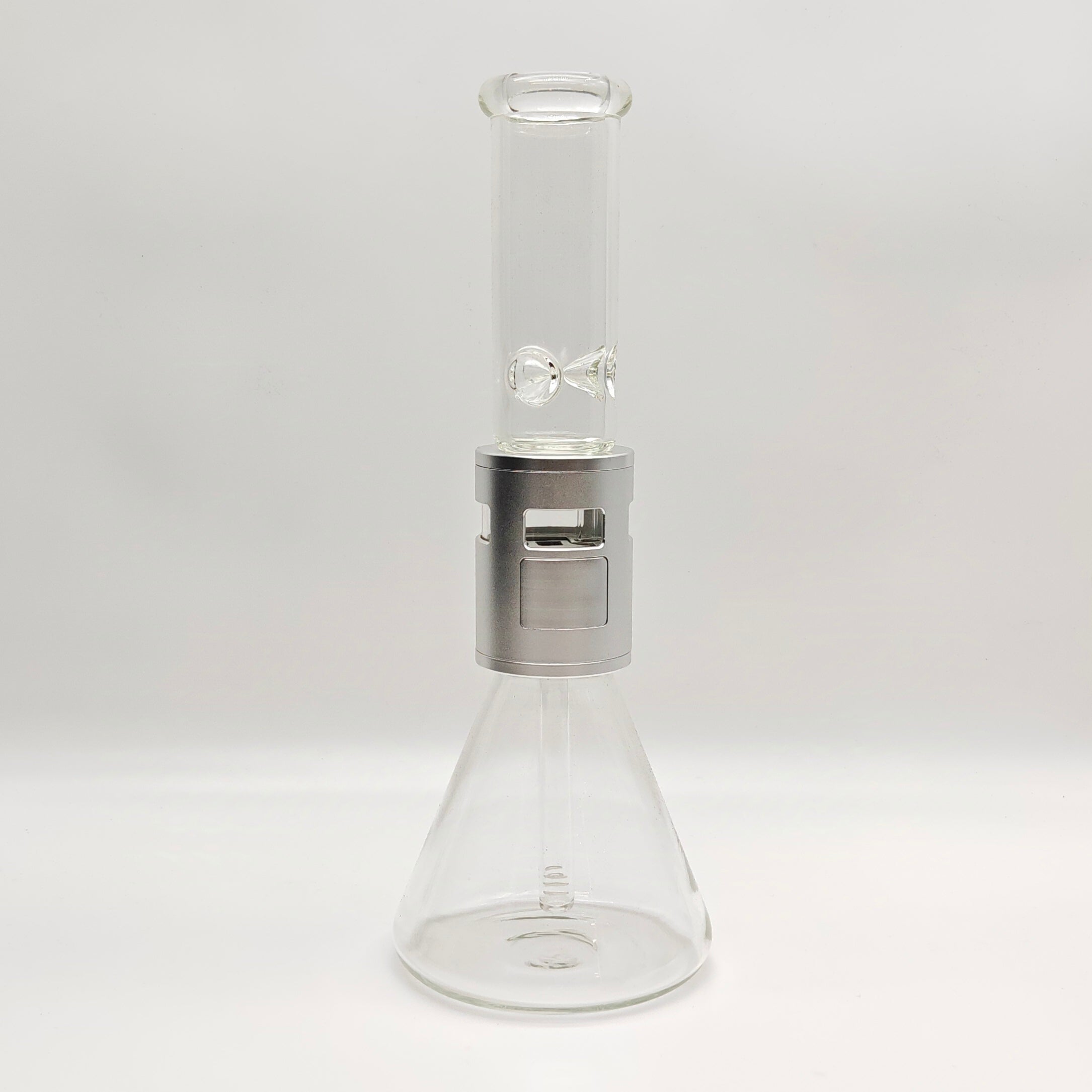14" Metal Detachable Glass Bong Assorted Colours