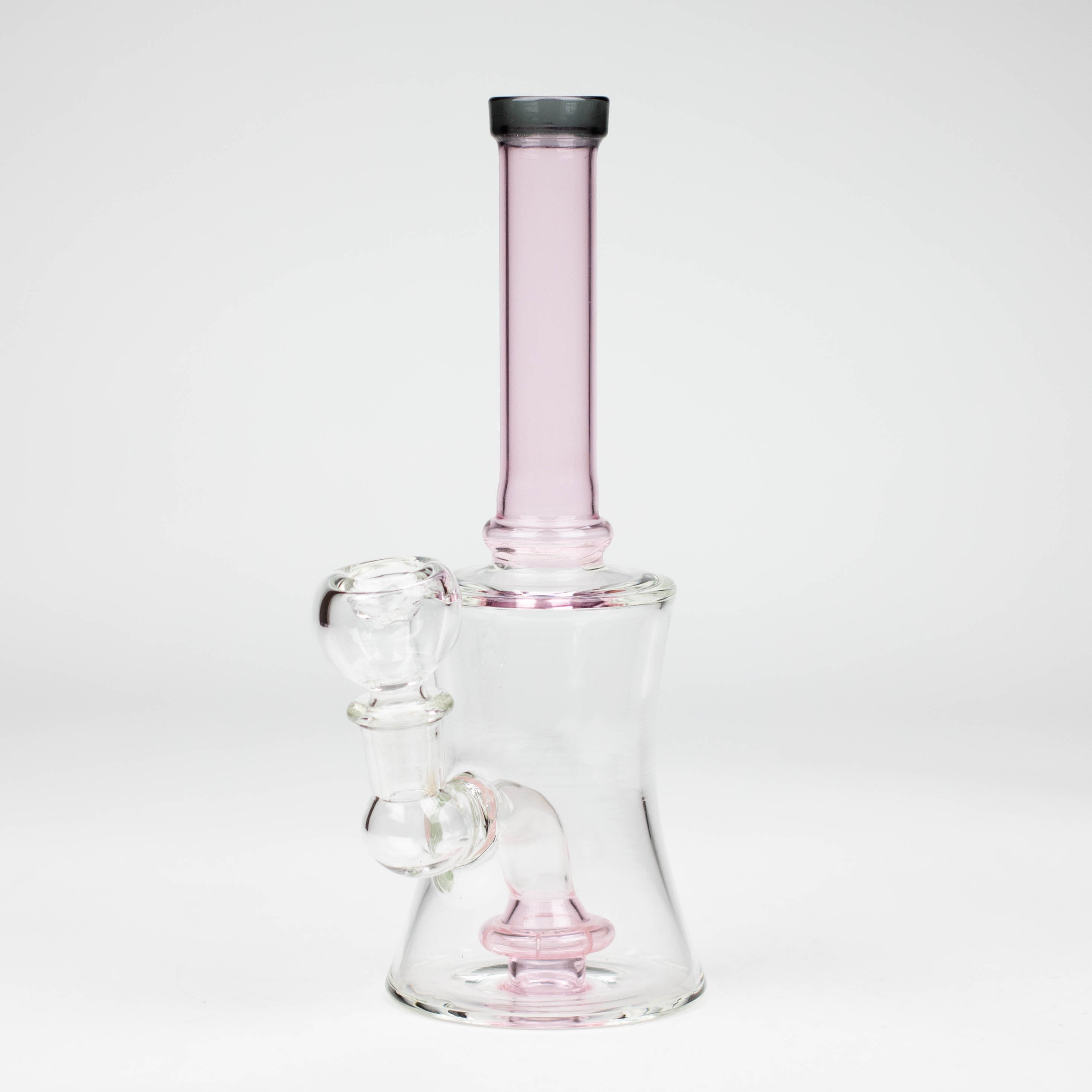8" color tube glass bong with diffuser