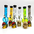 9" Acrylic Smoke-Man Water Pipe Assorted Colour