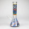 Z10" Glass Bong With Eye Design
