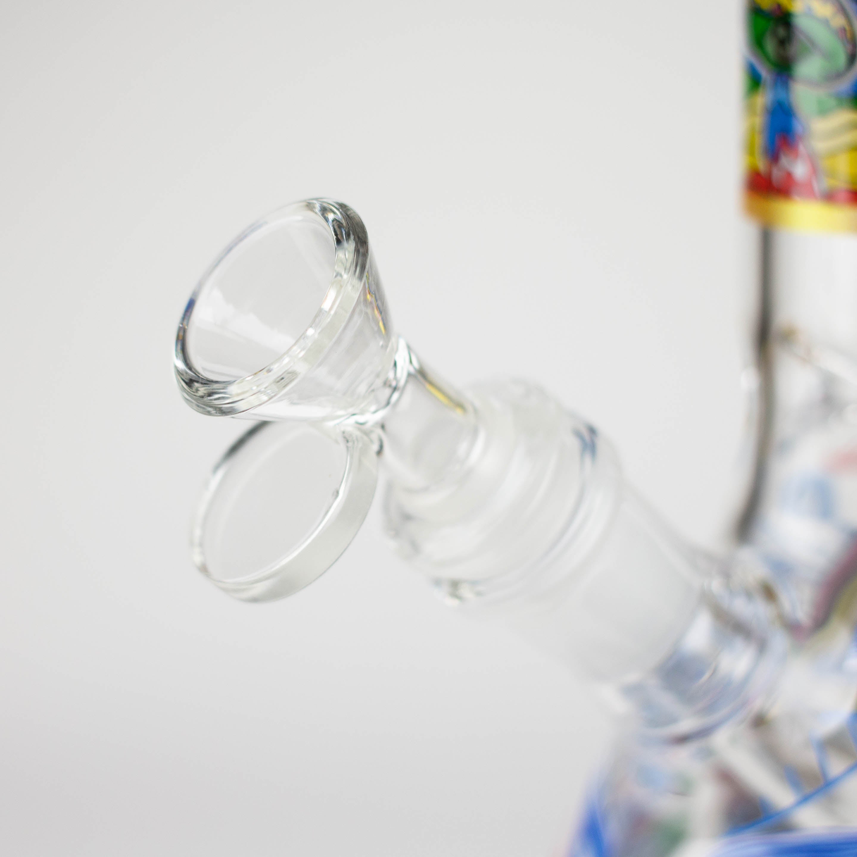 Z10" Glass Bong With Eye Design
