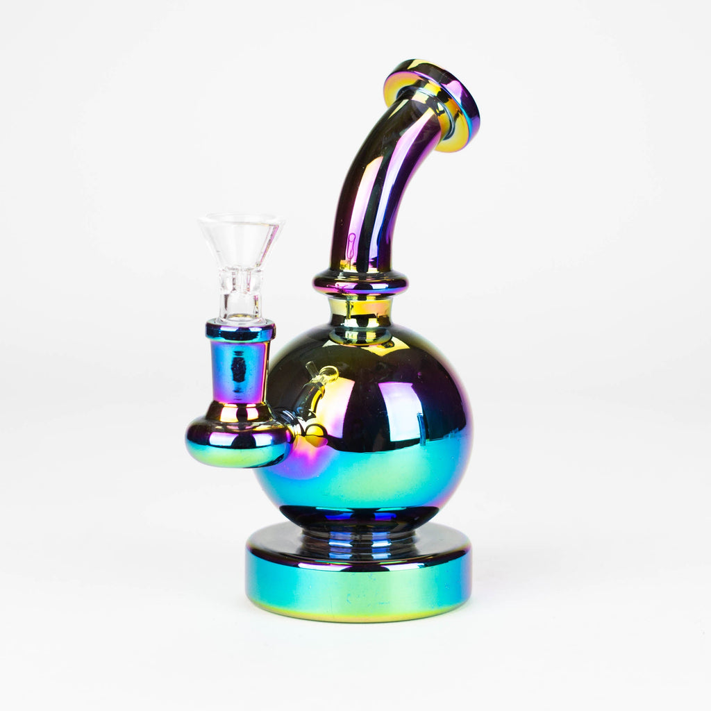 Z7" Solid Color Electroplate Glass Bong