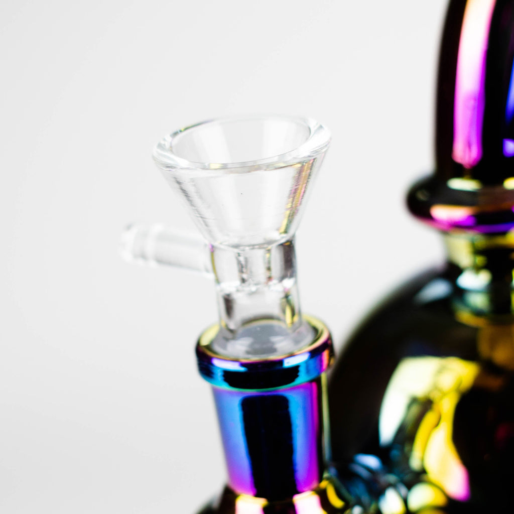 Z7" Solid Color Electroplate Glass Bong