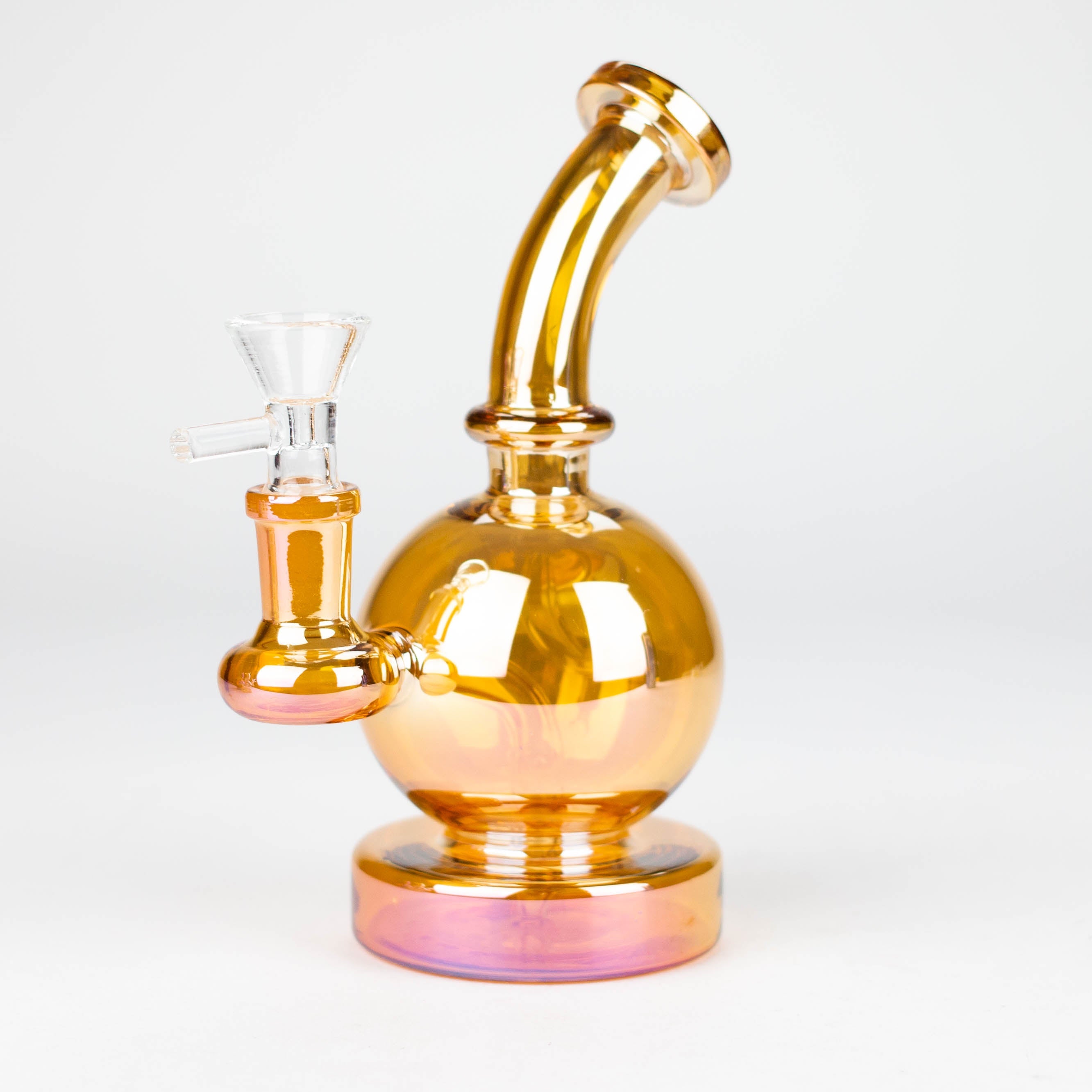 Z7" Solid Color Electroplate Glass Bong