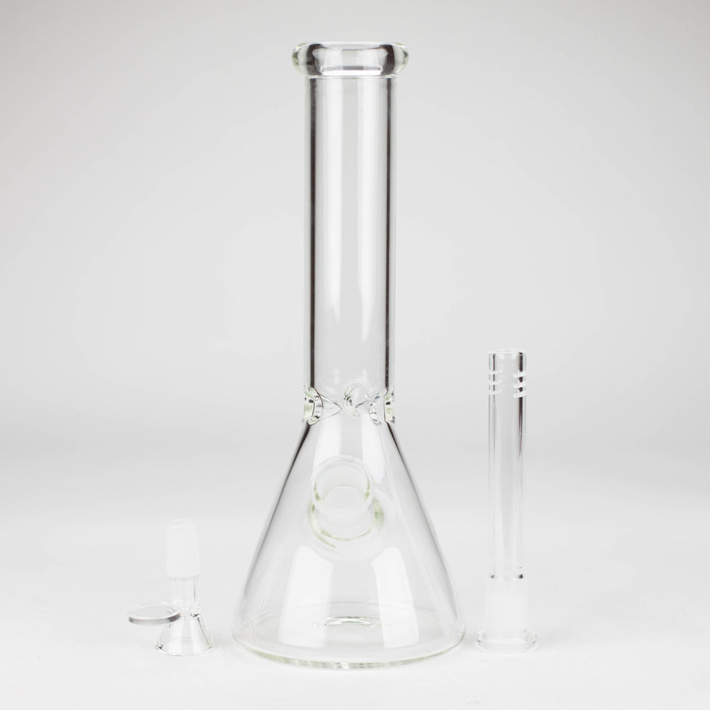 10" 4mm Clear Beaker Water Bong