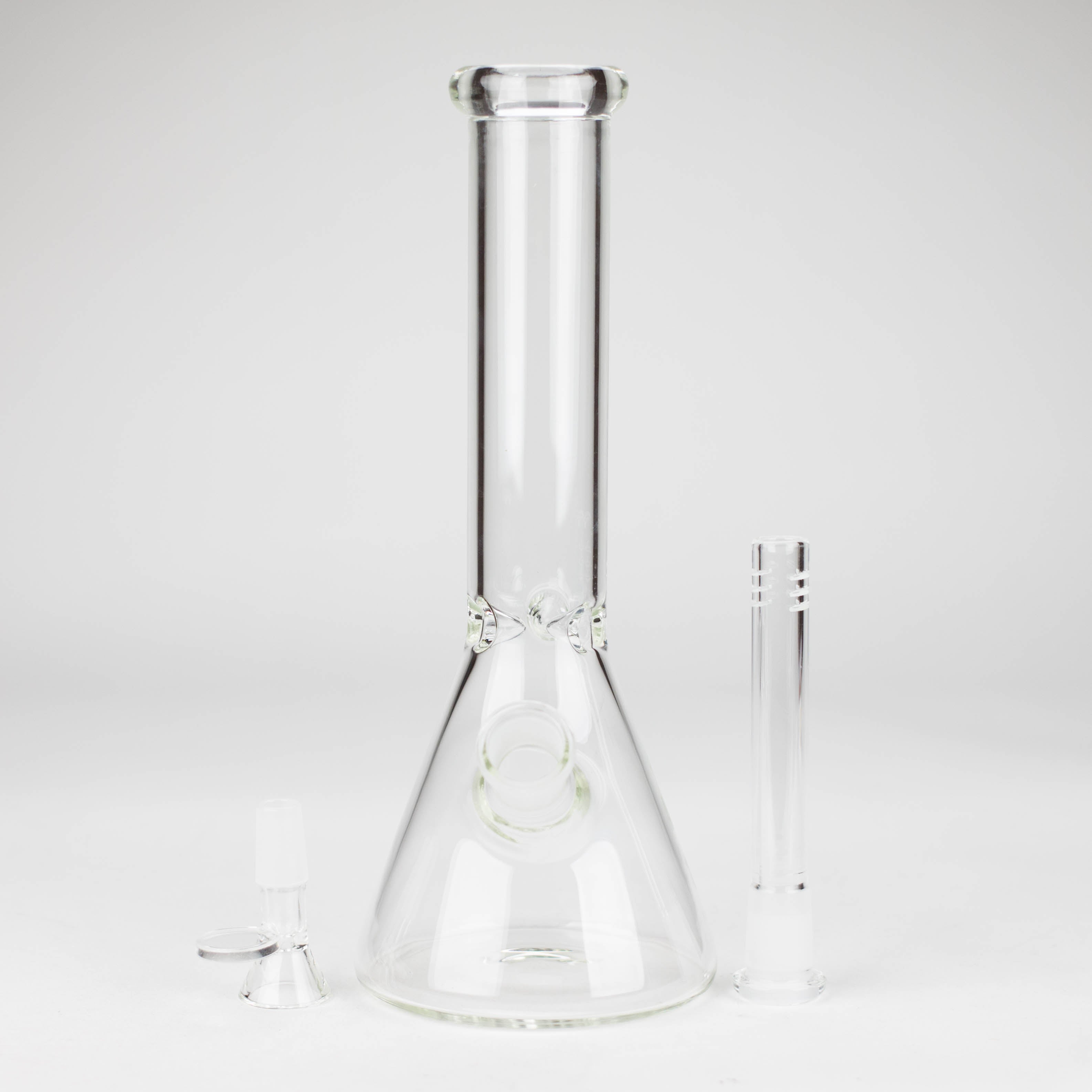 10" 4mm Clear Beaker Water Bong