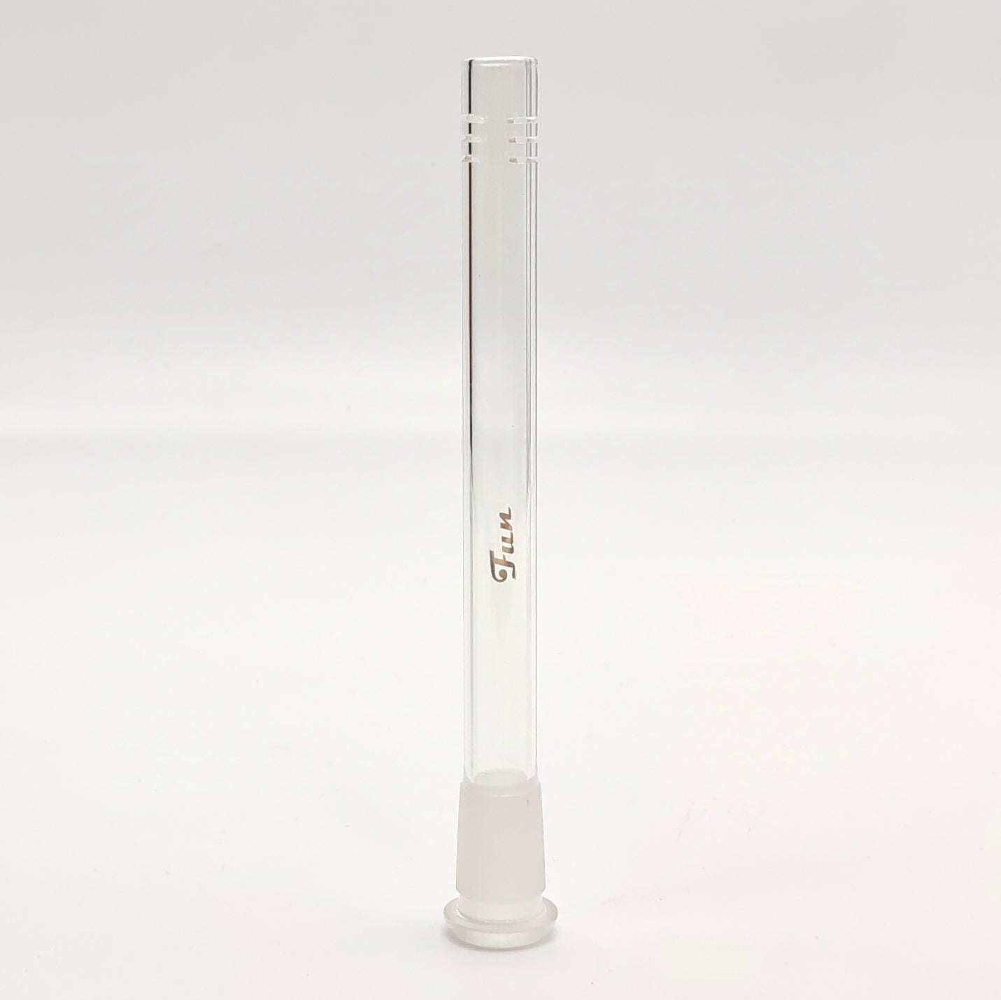 Fortune | Gold Fun Logo Downstems 18mm to 14mm fit Open-Ended