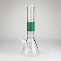 14" Beaker Base Glass Bong  [C1035-CC268]