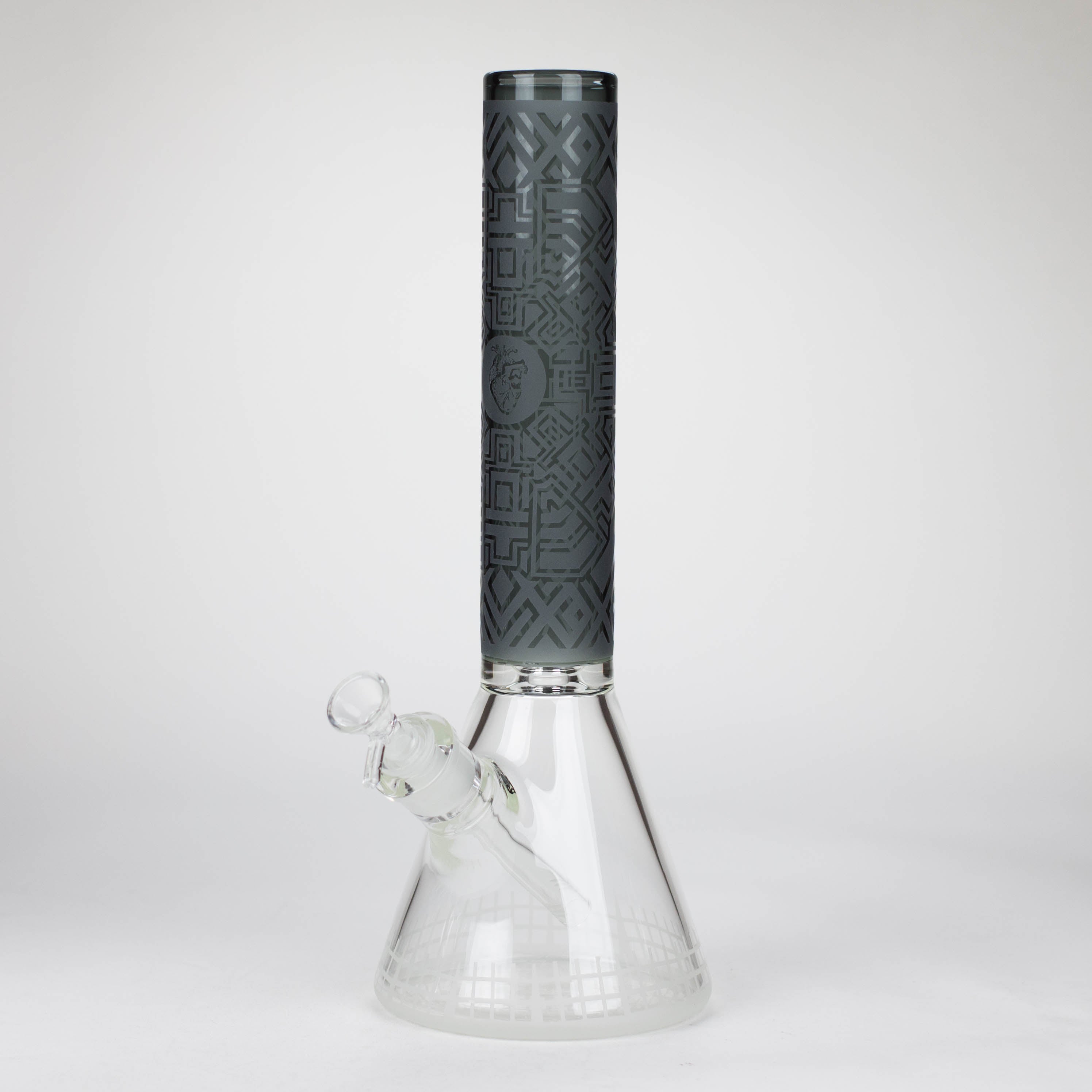14" Beaker Base Glass Bong  [C1037-CC268]
