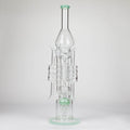 20" Coil Glass water recycler bong [C1577]