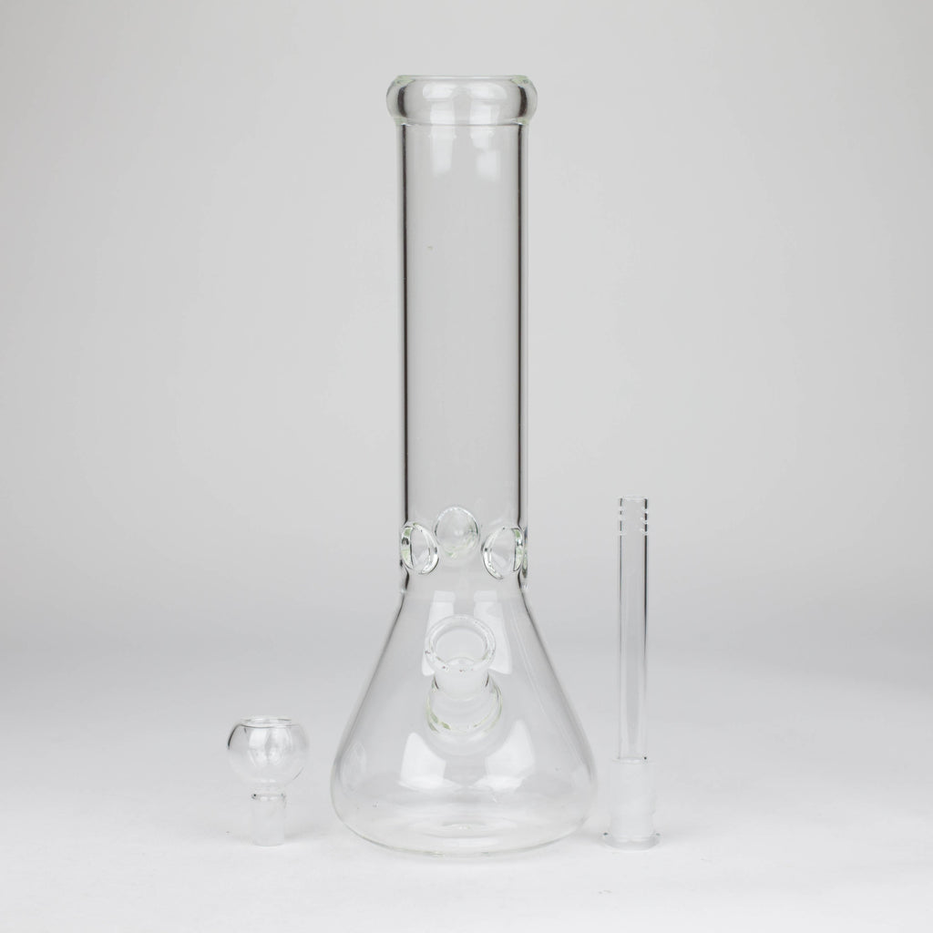 12" Clear Beaker Bong