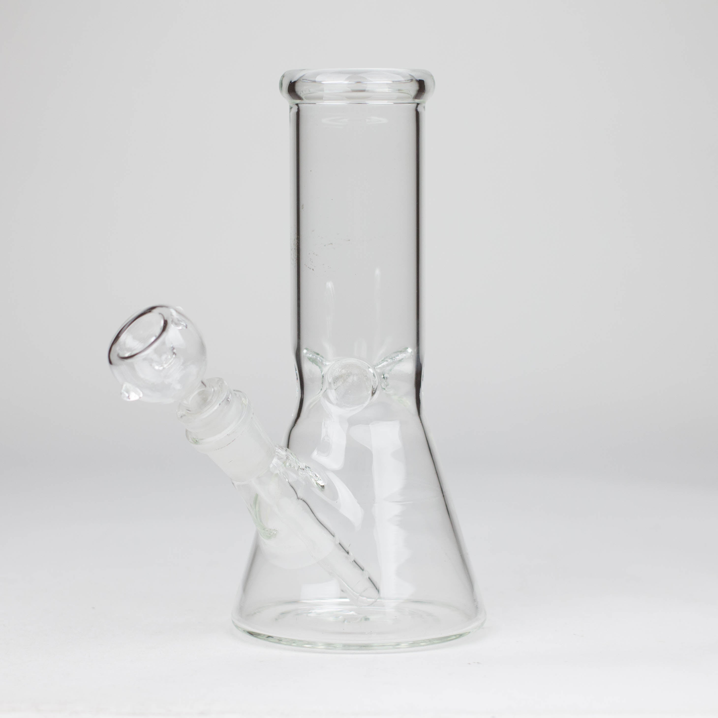 8" Clear Beaker Bong