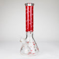 TSLA Glow in the Dark 14" 9 mm glass bong [PIP866]
