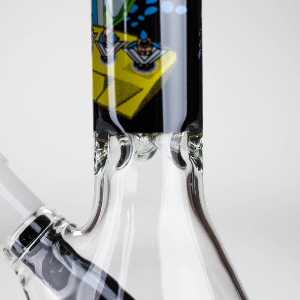 7.5" 4mm R&M Design Beaker Bong [PIP876]