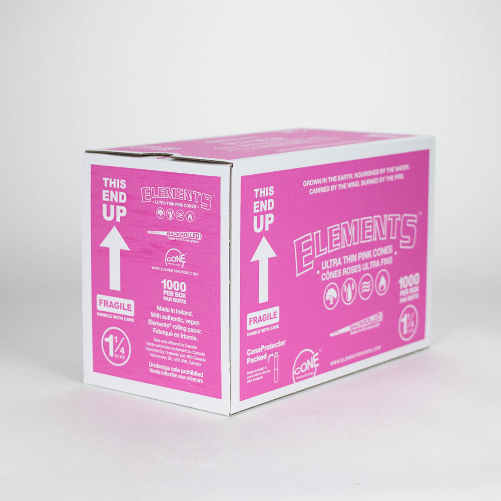 Elements | Ultra Thin Pink Cone Bulk 1000 1 1/4 [CP1416]