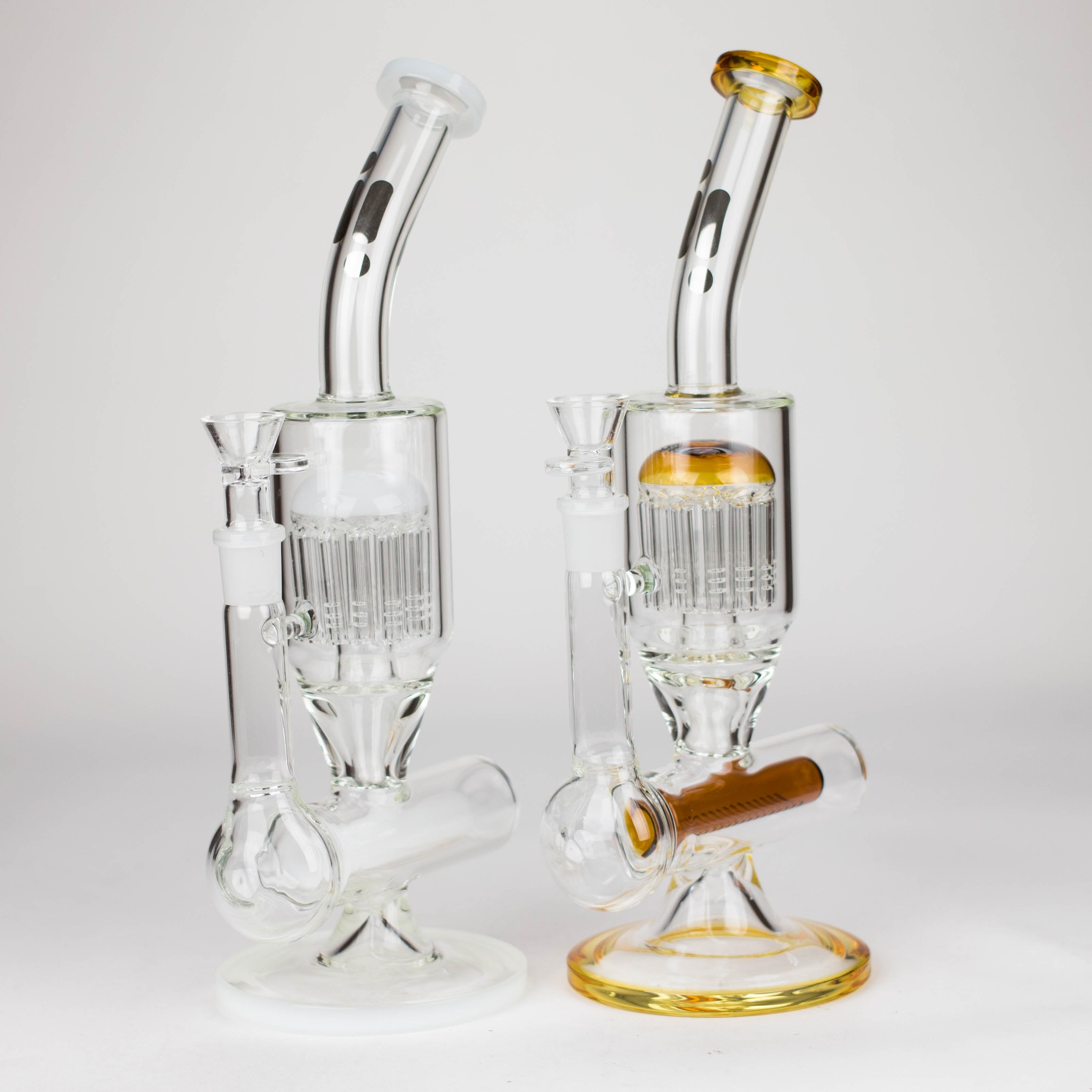 Infyniti | 13.5" percolator and inline diffused water bong ( GP1949 )