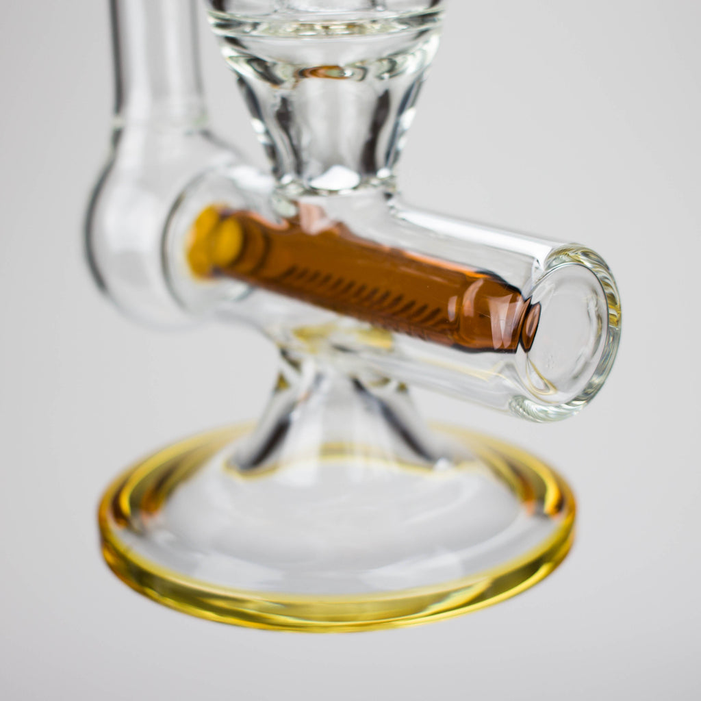 Infyniti | 13.5" percolator and inline diffused water bong ( GP1949 )