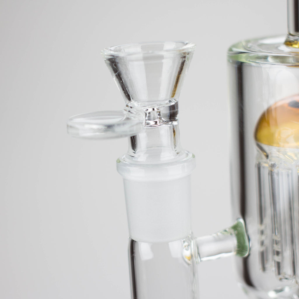 Infyniti | 13.5" percolator and inline diffused water bong ( GP1949 )